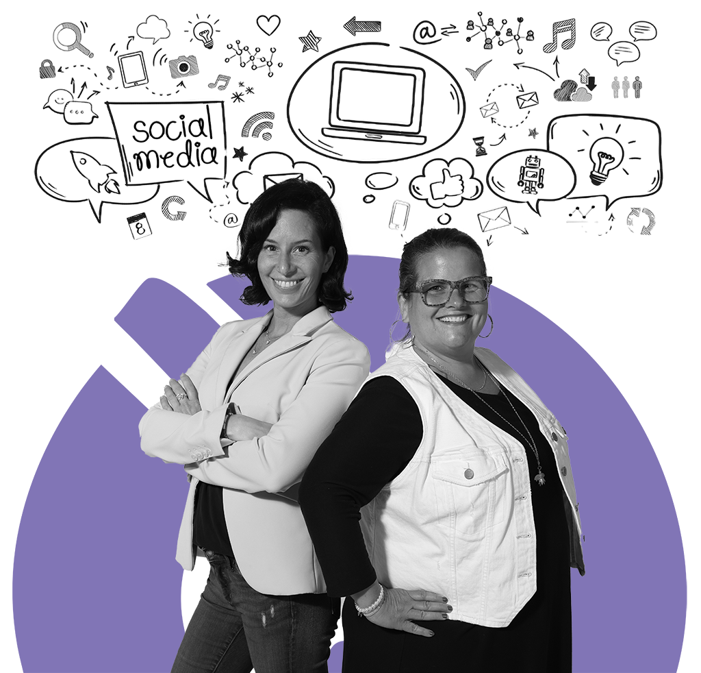 Imavex digital marketing team featuring Elizabeth, Gerald, and Amy collaborating on creative digital strategies and solutions.